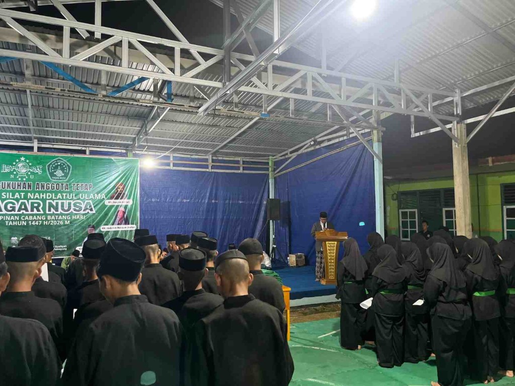 Pengukuhan Anggota Tetap Pencak Silat NU Pagar Nusa Digelar di Pondok Pesantren Darusy Syafi’iyah