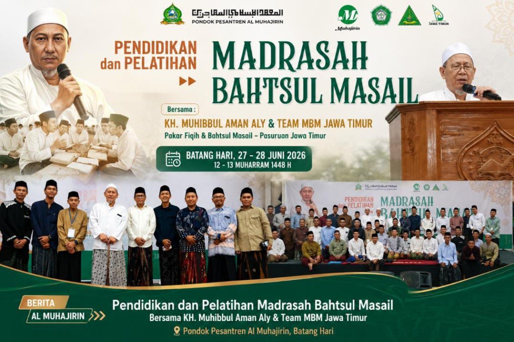 Tingkatkan Kapasitas Keilmuan, Delegasi Ponpes Darusy Syafi'iyah Ikuti Pendidikan dan Pelatihan Madrasah Batsul Masail